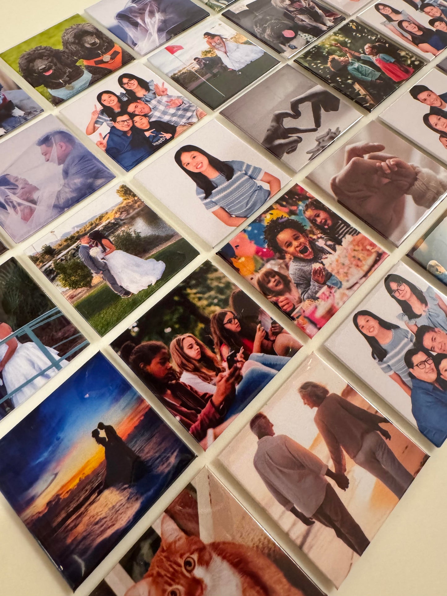 2.5”x 2.5” HIGH QUALITY CUSTOM PHOTO MAGNETS